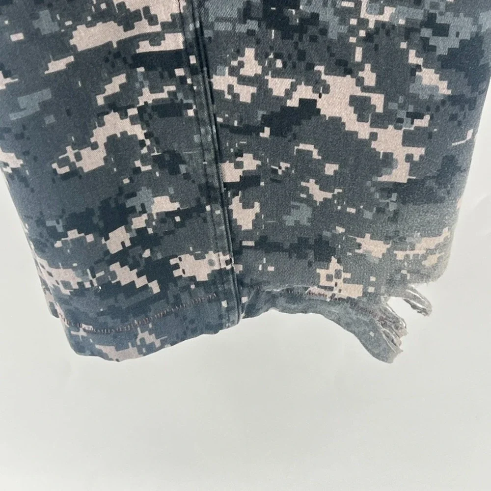 Tru Spec Cargo Pants Camo Digital Men 43 x 26 Grunge Military Utility FLAWS